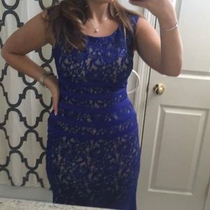 Royal Blue Eureka dress